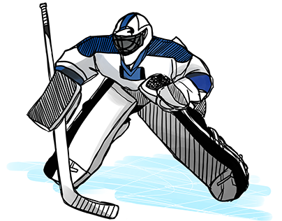 Ice Hockey Goalie