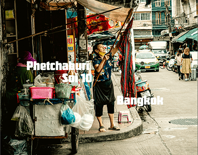 Markets: Phetchaburi Soi 10 / Bangkok / Thailand.