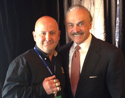 Photo with Rocky Blier of the Pittsburgh Steelers