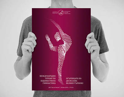 International Rhythmic Gymnastics Tournament Poster
