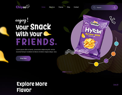 Potato Snack Website