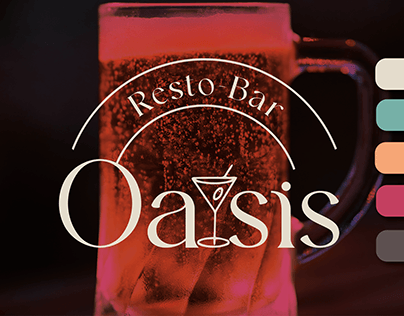 Manual de identidad corporativa "Oasis resto Bar"