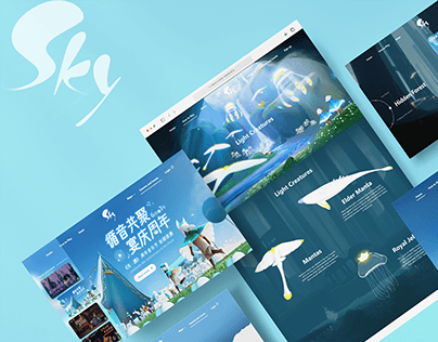 Sky Game website & application