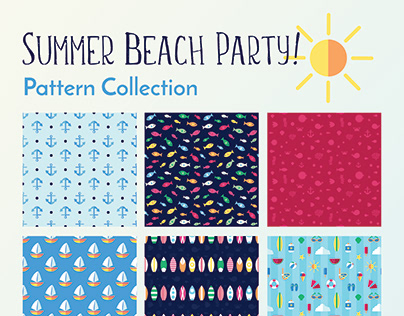 Summer Beach Party! Pattern Collection