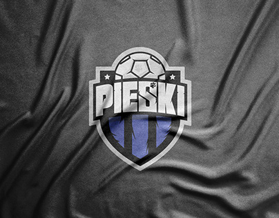 Koncept herbu dla drużyny piłkarskiej LKS PIESKI
