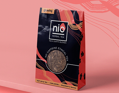 nio herbal tea packaging project