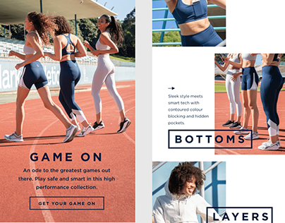 Nimble Activewear: Game On Campaign