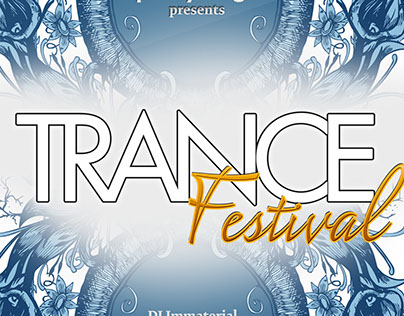 Trance Festival Party Flyer