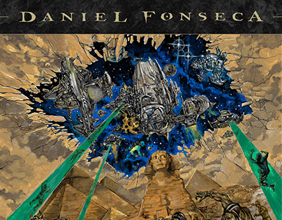 Daniel Fonseca - Alienize - CD and Press Layout Design
