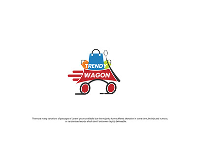 Wagon-Cart logo Design (Ecommerce)