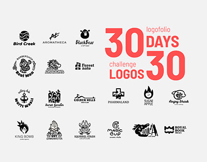 30 days 30 logos