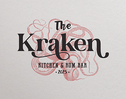 Brand Design: The Kraken • Kitchen & Rum Bar