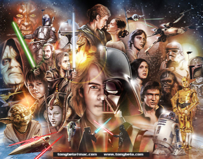 Star Wars illustrations