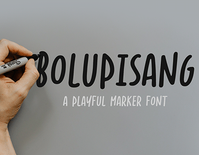 Project thumbnail - Bolupisang - Free Font