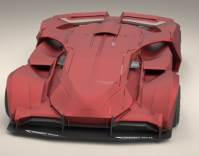 Supercar concept design