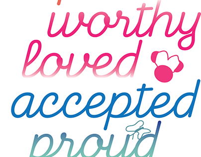 Capable Worthy Loved Accepted Proud Kind T Shirts