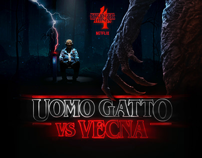 Netflix - Uomo Gatto vs Vecna - Stranger Things 4