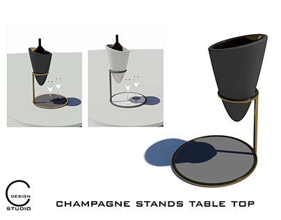 PRODUCT DESIGN - CHAMPAGNE STANDS