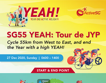 ActiveSG YEAH Year End Cycling Expedition eDM