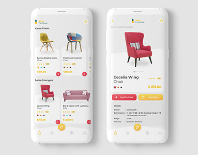 Online Furniture App - Pineapple Furniture