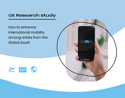 UX Research study — international mobility of artists