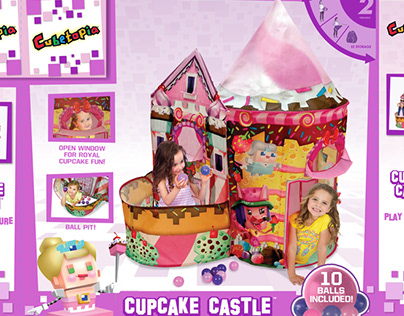Cucake Castle Package Design