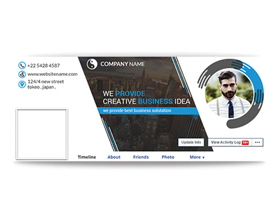 Corporate Facebook Cover Page