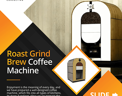 Roast Grind Brew Coffee Machine