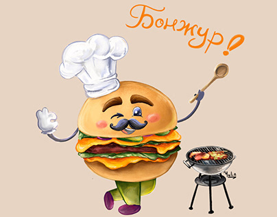 Character design: Burger Henry