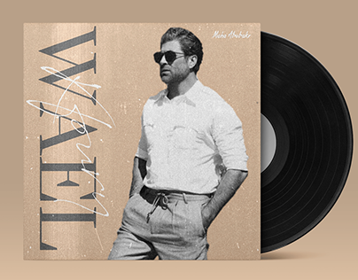 design cover - vinyl record - cd - dvd " wael kfoury"