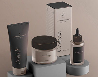CESBELE - Skincare branding & packaging