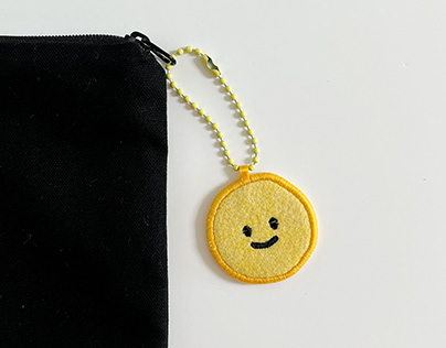 Applique embroidery - Smile