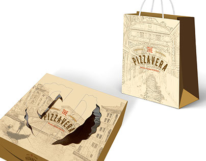 Italian Restaurant - Box & Bag