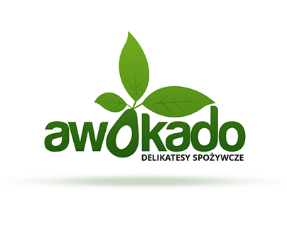 Logotyp - Awokado Delikatesy spożywcze