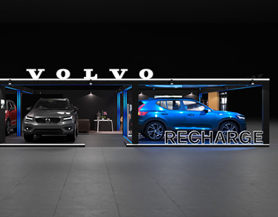 Volvo Abu Dhabi Pop-up Stand 2023
