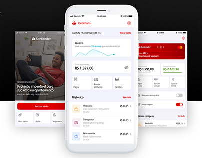 Project thumbnail - Santander - Concept app
