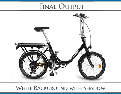 Bicycle Clipping Path for Adding New Background