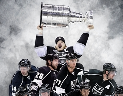 Los Angeles Kings 2014 Kings Stanley Cup Poster 24 x 36