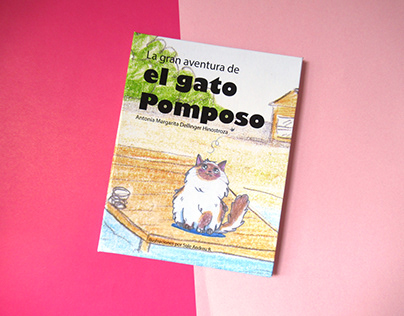 Illustrated book: pompous cat