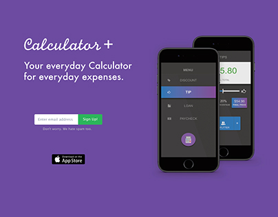 Calculator+ app