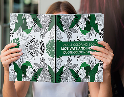 Motivate and Inspire Coloring Book for Adults