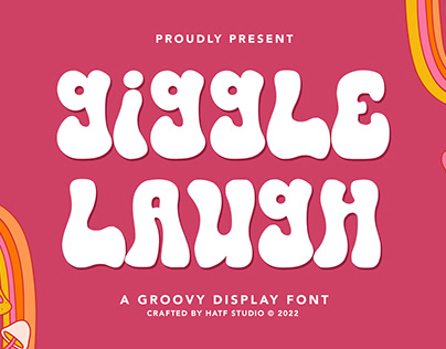 GIGGLE LAUGH - Groovy Font