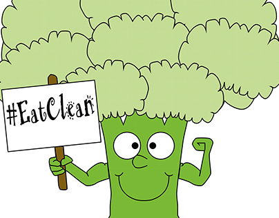 Logo "eat clean"