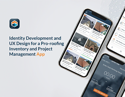 Identity and UX for a Pro-roofing Management App