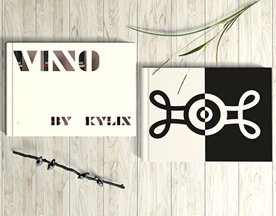 VINO by KYLIX/logo+catalogue design/school project