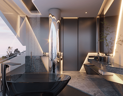 DYLAND HOUSE | Interior Master Bathroom