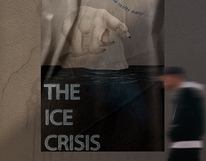 Eco-poster about Ice-melting