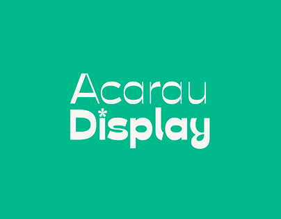 Acarau Display - Free Font and Typeface