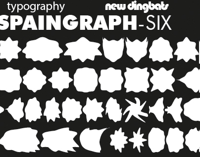 TIPOGRAFIA DINGBATS SPAINGRAPH-SIX