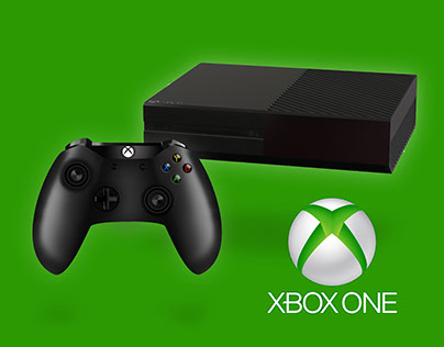 Photoshop and Solidworks Renders of Xbox one